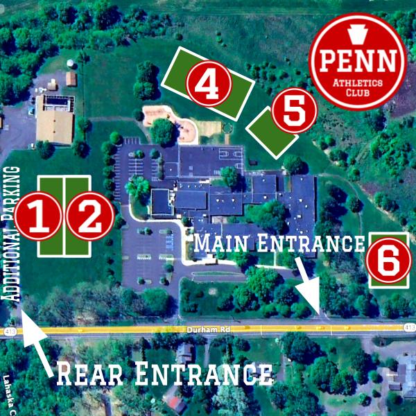 Buckingham Field Map