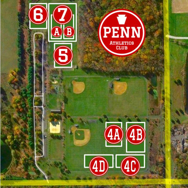 Bush Park Field Map