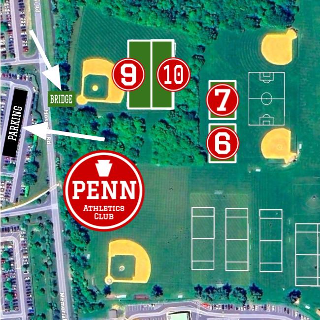 Lenape Field Map