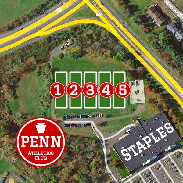 Staples Field Map